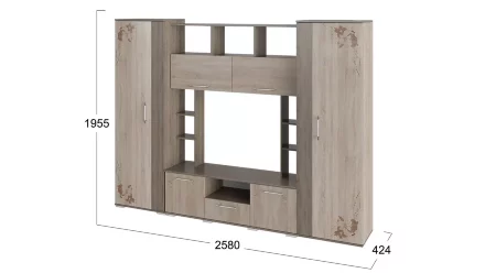 Стенка Белла (исп.2), сонома  